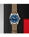 Tudor Black Bay 32/36/41 - 36 mm steel case, Beige leather strap (watches)